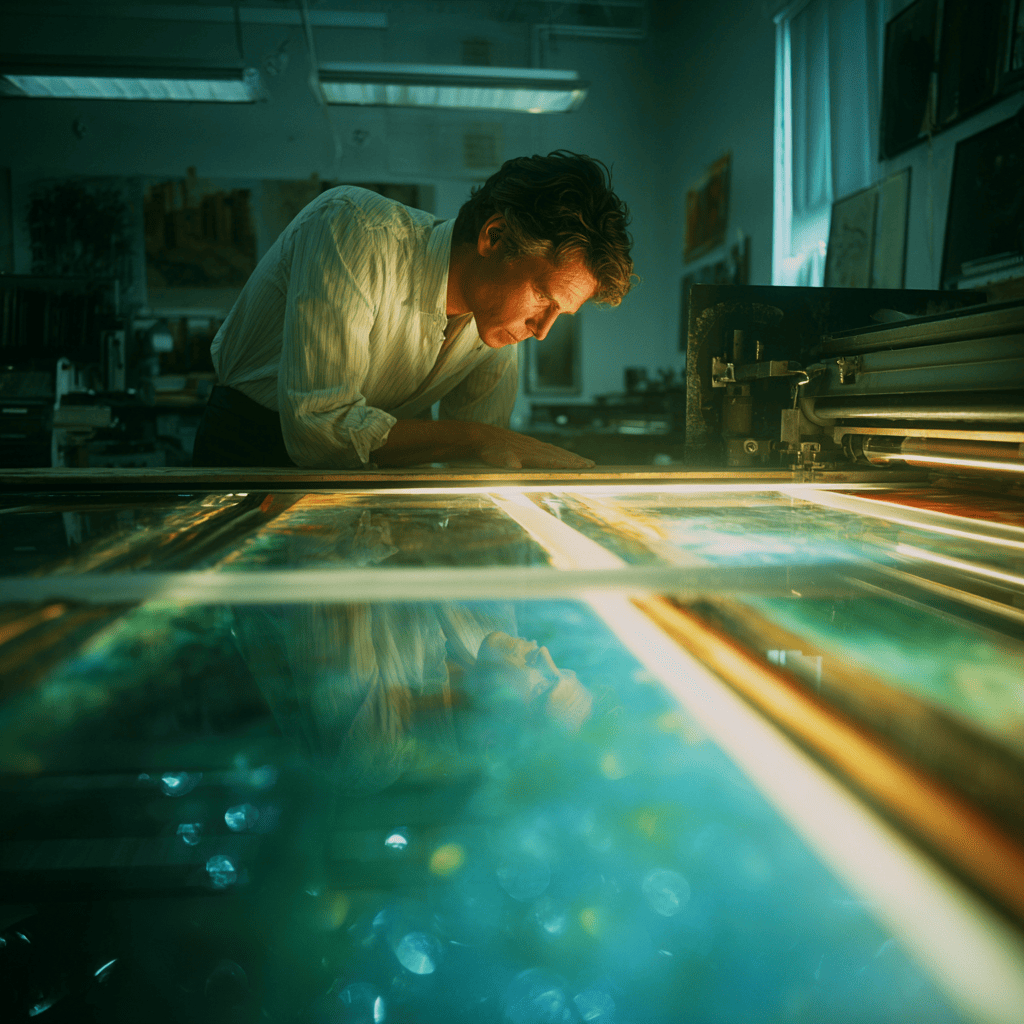 backlit film printing